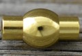 21513 Zapięcie magnetyczne kula w kolorze złotym