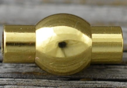 21513 Zapięcie magnetyczne kula w kolorze złotym