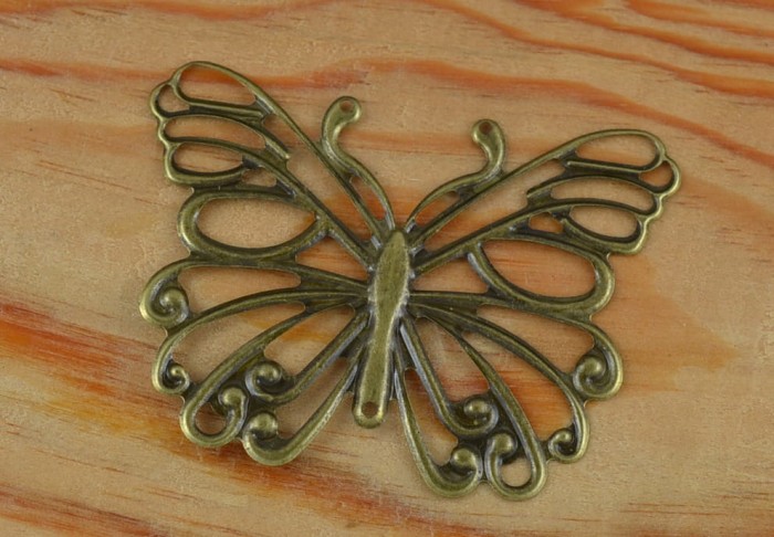 Element ozdobny motyl duży