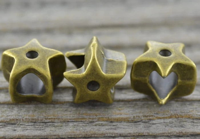 11285 Koralik modułowy w kolorze brązu