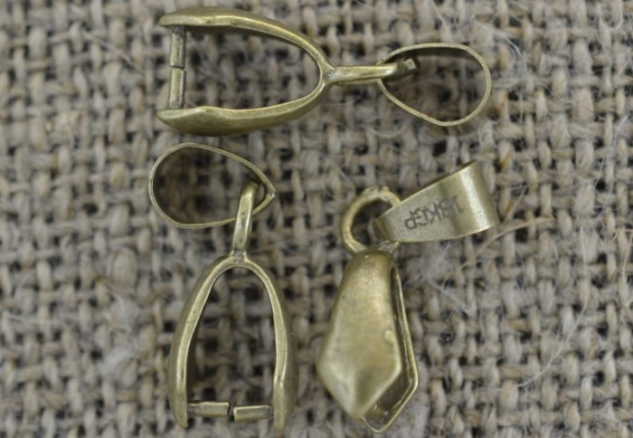 17184 Krawatka klasyczna z uchwytem 20mm w kolorze brązu