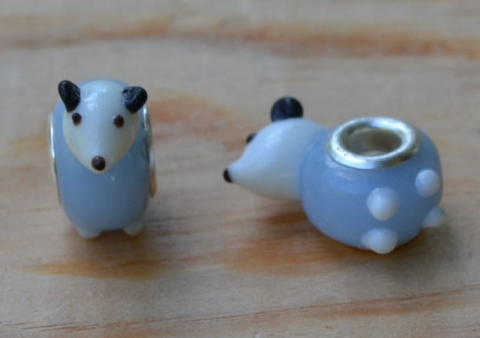 Lampwork niedźwiedź