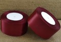 [838011] Wstążka satynowa 38mm 32mb burgundowa