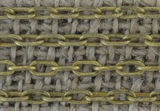 [11104] Łańcuszek anchor mocny 3,5*2,5mm w kolorze brązu