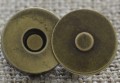 k0403 Magnetyczne zapięcie do torebki w kolorze brązowym 14mm