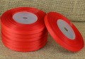 [86R005] Wstążka rypsowa 6mm 22mb czerwona