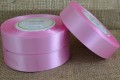[825018] Wstążka satynowa 25mm 32mb różowa 