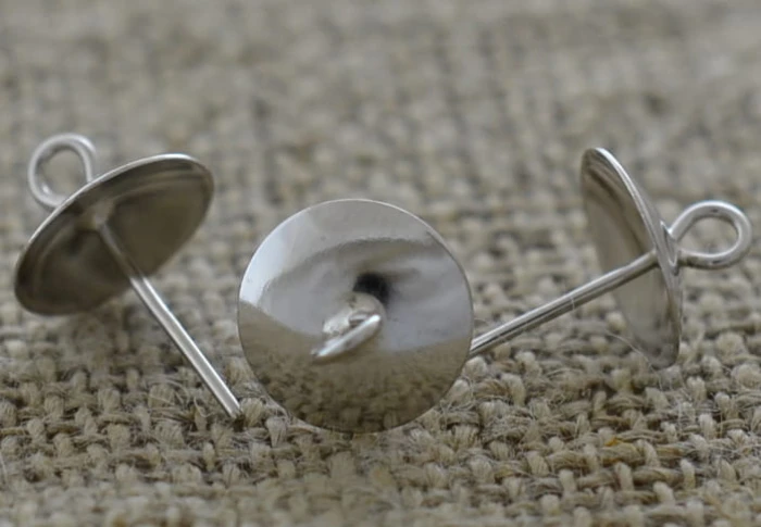 571111 Krawatka do wklejania klasyczna w kolorze srebrnym