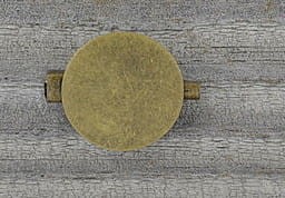 10202 Klasyczna baza broszki w kolorze brązu na kaboszon 15mm