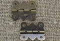 k0701 Zawiasy w kolorze brązowym 25*21mm