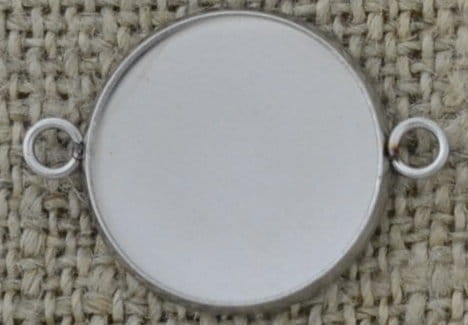 Baza łącznik ze stali nierdzewnej na kaboszon 18mm